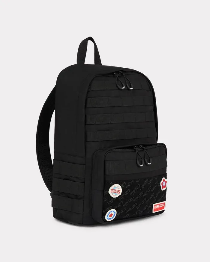 Kenzo Bags Men Jungle039 Backpack Black