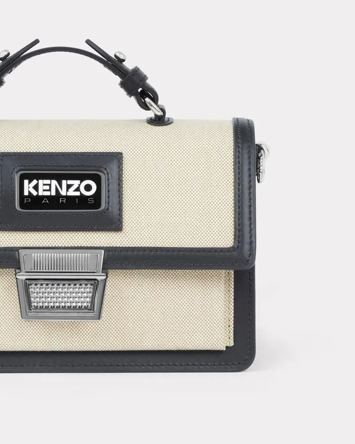 Kenzo Bags Women 039Rue Vivienne039 Small Bag With Strap Black