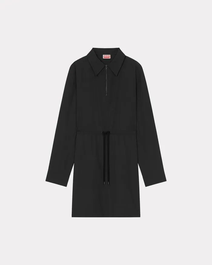 Kenzo Dresses And Skirts Women 039Boke Flower 20039 Shirt Dress Black