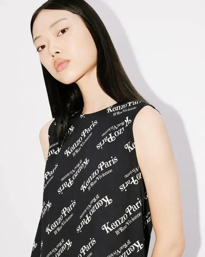 Kenzo Dresses And Skirts Women By Verdy039 Short Dress Black