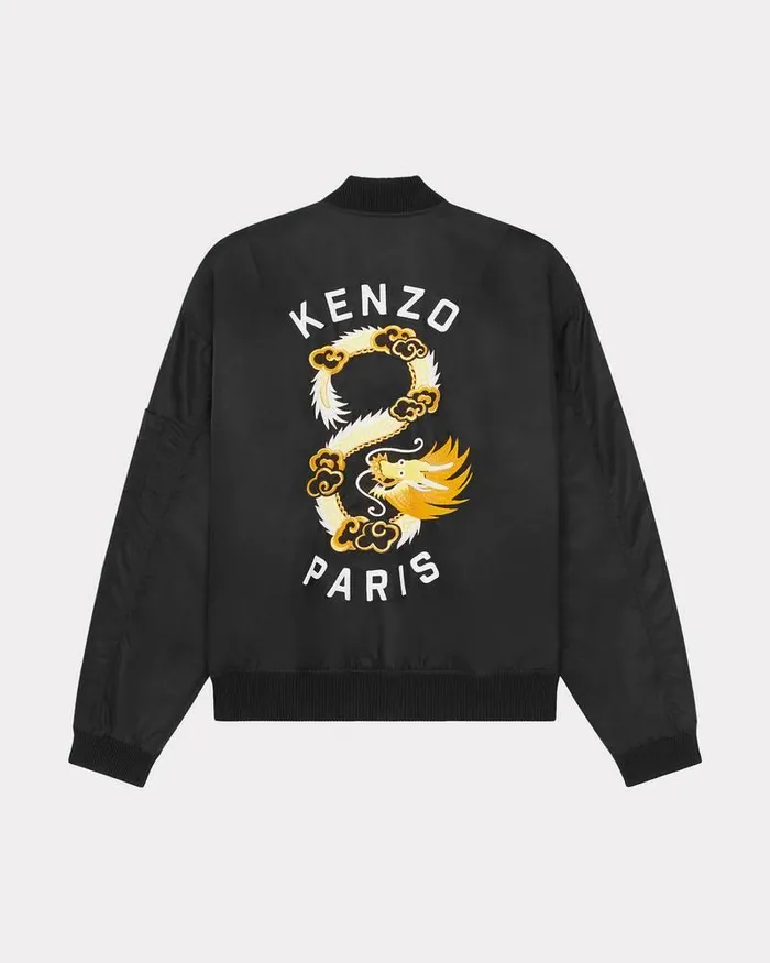 Kenzo Jackets And Coats Men 039Year Of The Dragon039 Embroidered Bomber Jacket Black