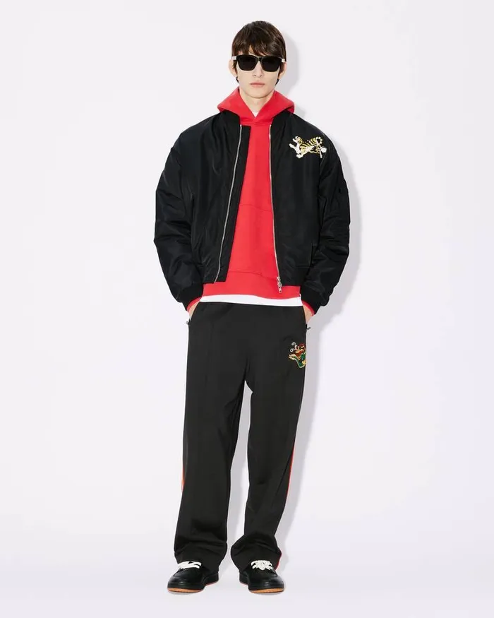 Kenzo Jackets And Coats Men 039Year Of The Dragon039 Embroidered Bomber Jacket Black