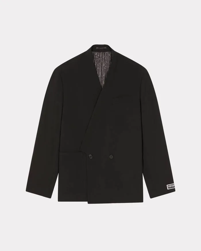 Kenzo Jackets And Coats Men Kimono Suit Jacket Black