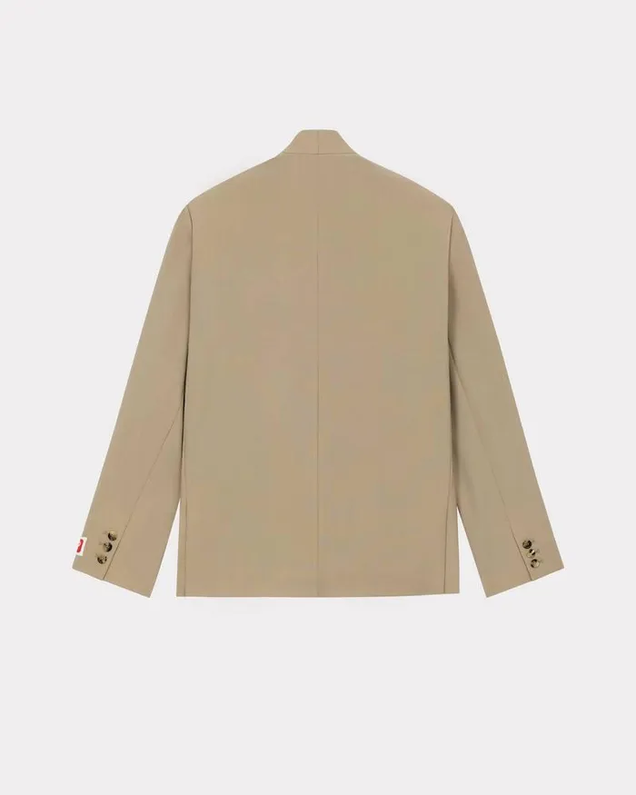 Kenzo Jackets And Coats Women Kimono Blazer Dark Beige