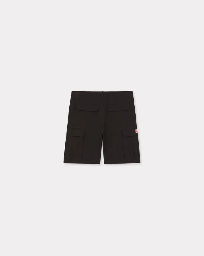 Kenzo Pants And Shorts Men Workwear Cargo Shorts Black