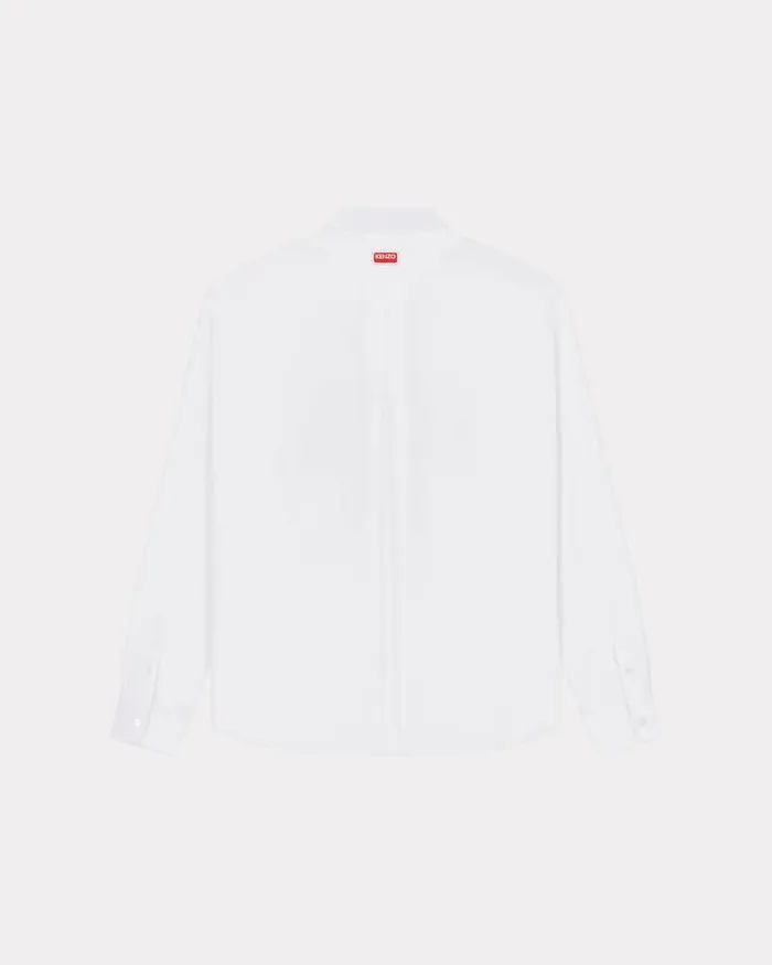 Kenzo Shirts Men Lucky Tiger039 Shirt White