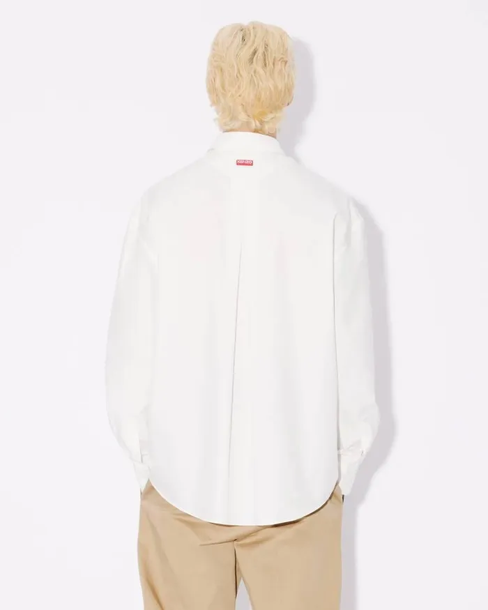 Kenzo Shirts Men Lucky Tiger039 Shirt White