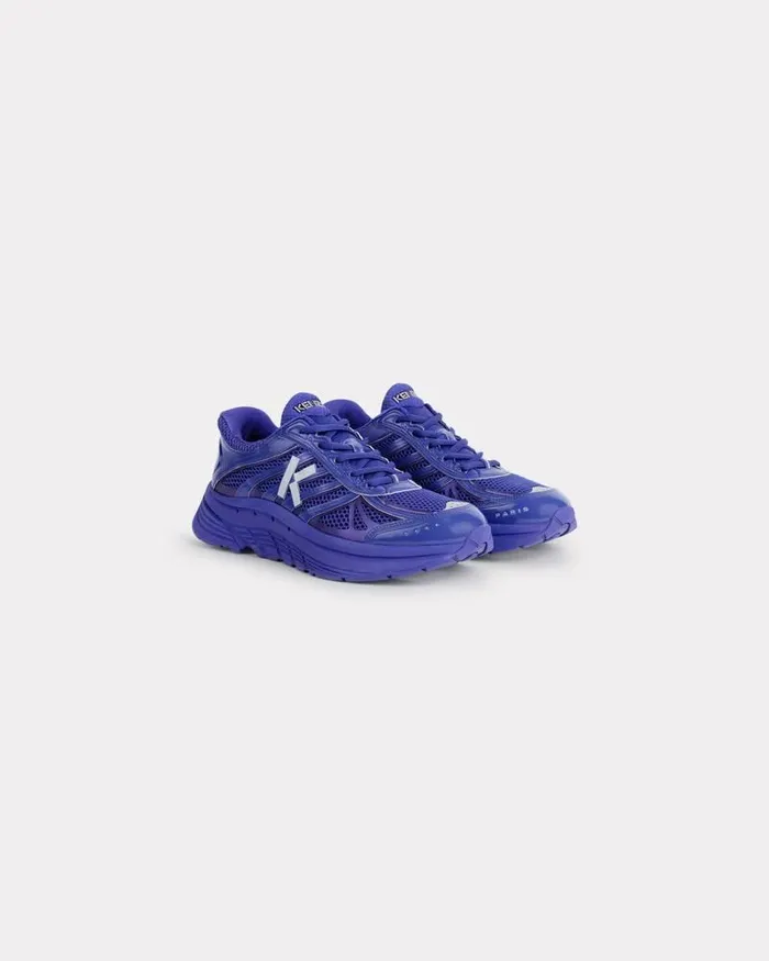 Kenzo Sneakers Men Pace Trainers For Men Deep Sea Blue