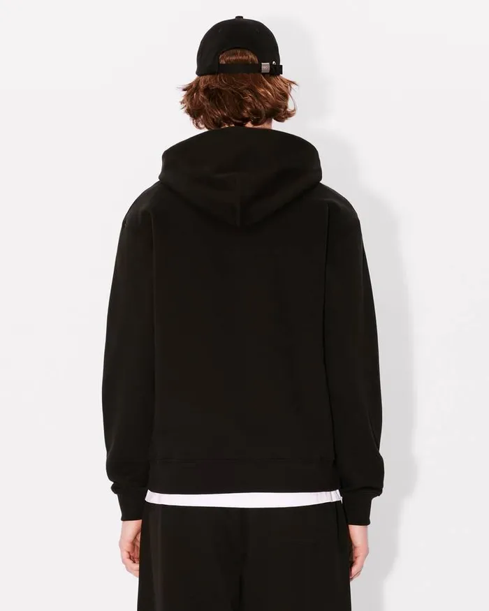 Kenzo Sweatshirts And Hoodies Men 039Boke Flower 20039 Embroidered Classic Hoodie Black