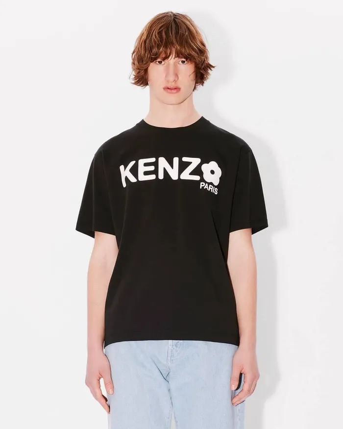 Kenzo TShirts And Polos Men 039Boke Flower 20039 Oversized Tshirt Black