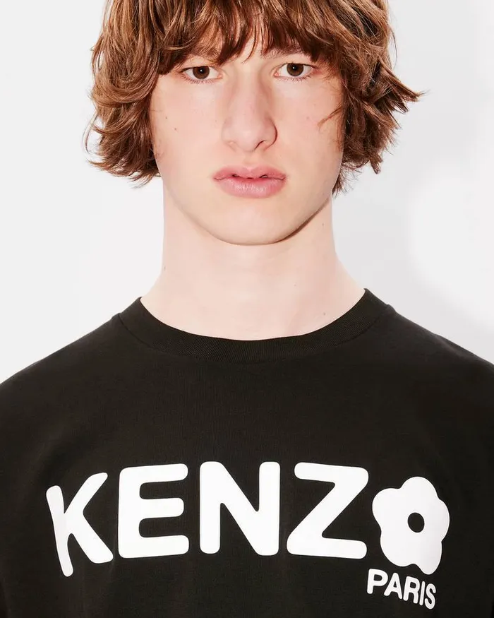 Kenzo TShirts And Polos Men 039Boke Flower 20039 Oversized Tshirt Black
