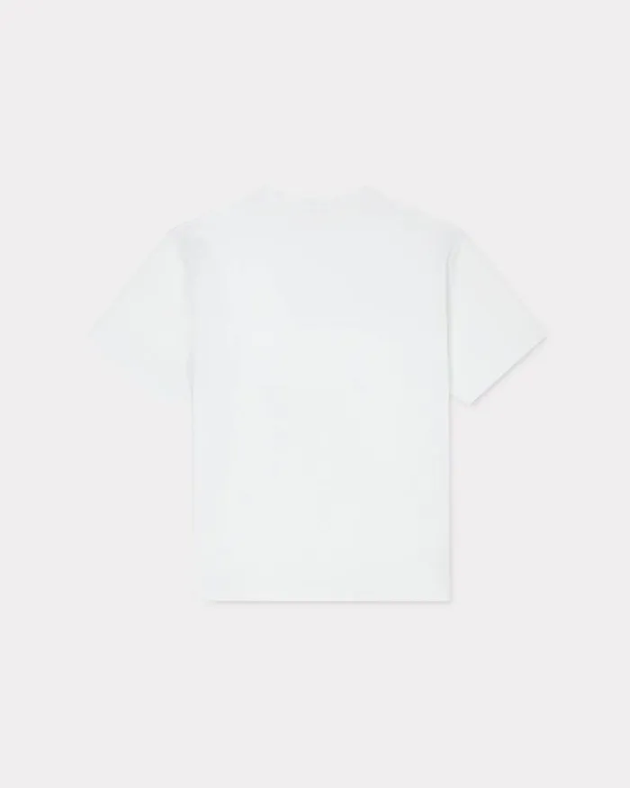 Kenzo TShirts And Polos Men 039Boke Flower 20039 Oversized Tshirt White