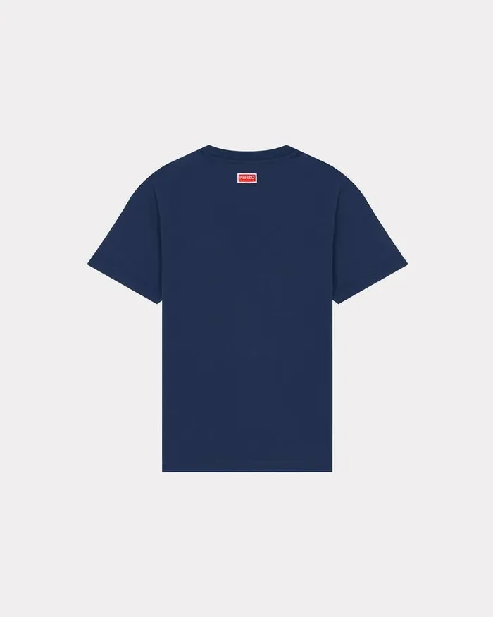 Kenzo TShirts And Polos Women Elephant039 Loosefit Tshirt Midnight Blue