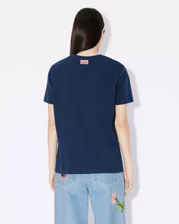 Kenzo TShirts And Polos Women Elephant039 Loosefit Tshirt Midnight Blue