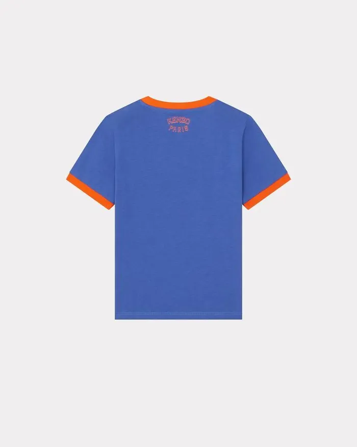 Kenzo TShirts And Sweatshirts Kids Shortsleeved Tshirt Electric Blue
