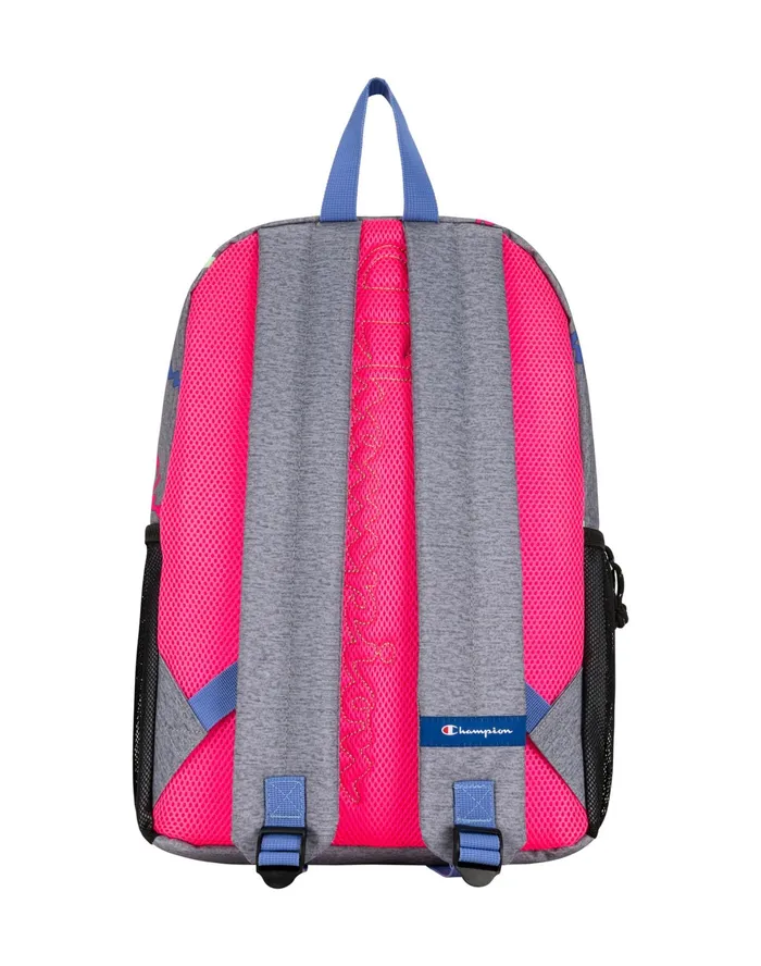 Kids039 Youthquake Backpack Crush Dye Oxford Greybright Kids Champion Bags and Backpacks