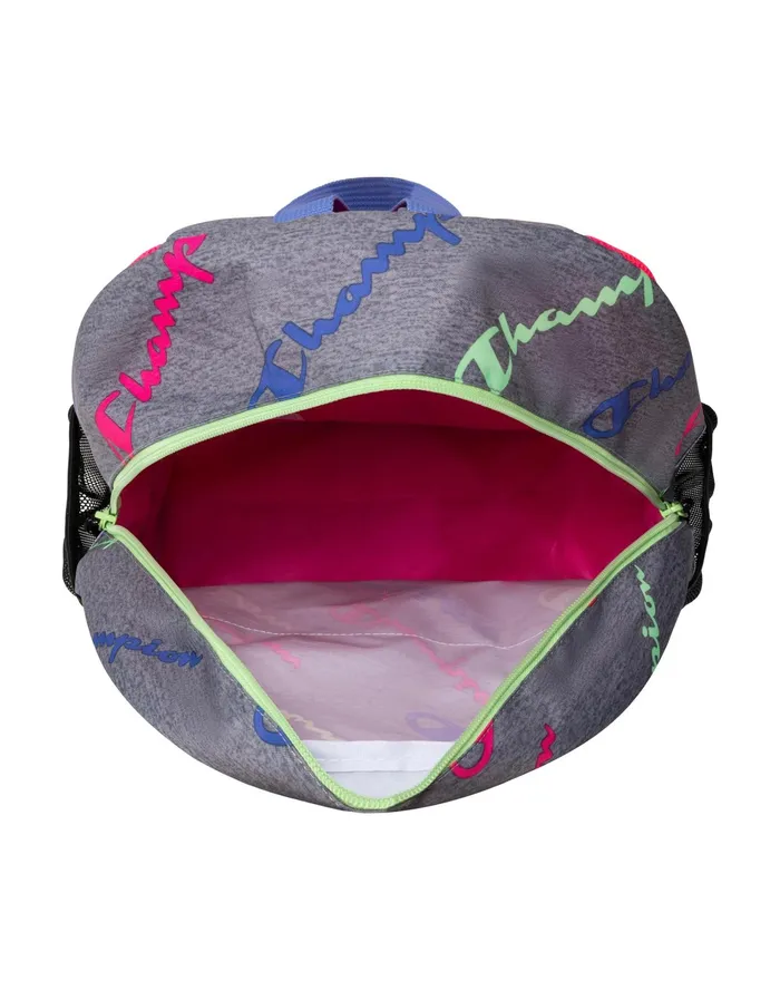 Kids039 Youthquake Backpack Crush Dye Oxford Greybright Kids Champion Bags and Backpacks
