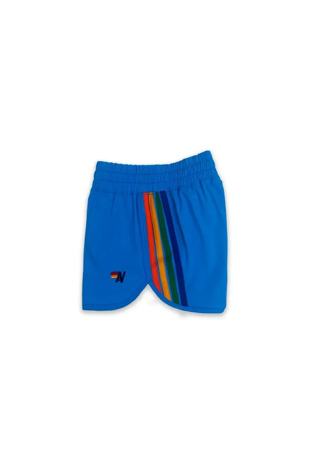 Kids 5 STRIPE KIDS FLEX JOGGER SHORT 8211 NEON BLUE Aviator Nation Kids 5 STRIPE KIDS FLEX JOGGER SHORT 8211 NEON BLUE Aviator Nation