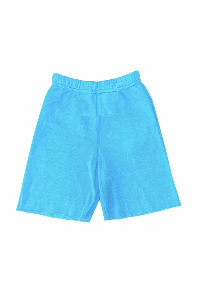 Kids AVIATOR NATION LA JOLLA KIDS SWEATSHORTS 8211 NEON BLUE Aviator Nation Kids AVIATOR NATION LA JOLLA KIDS SWEATSHORTS 8211 NEON BLUE Aviator Nation