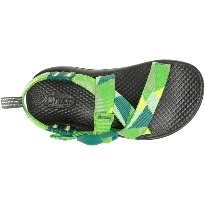 Kids Chaco Sandals Big Z1 Ecotread Sandal Patchwork Green