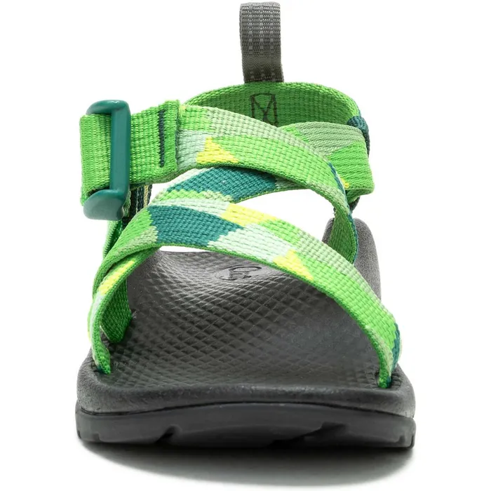 Kids Chaco Sandals Big Z1 Ecotread Sandal Patchwork Green