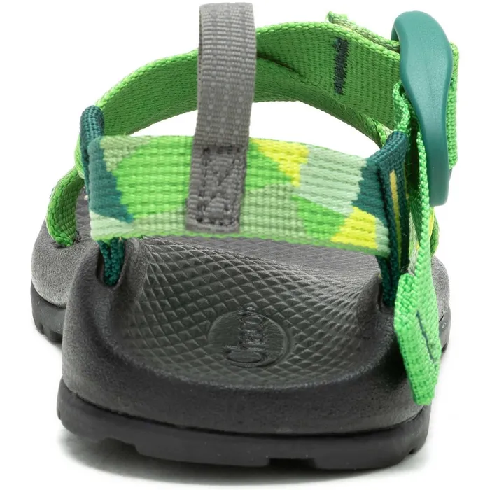 Kids Chaco Sandals Big Z1 Ecotread Sandal Patchwork Green