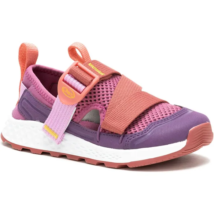 Kids Chaco Shoes Little Drifter Purple Rose