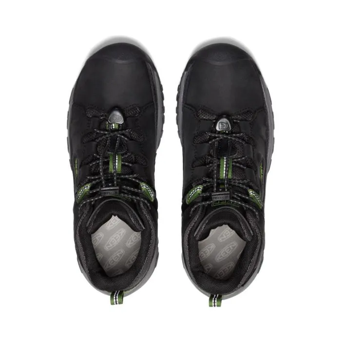 Kids KEEN Boots Big Kids039 Black Hiking Boots 8211 Targhee Mid WP Kids KEEN Boots Big Kids039 Black Hiking Boots 8211 Targhee Mid WP