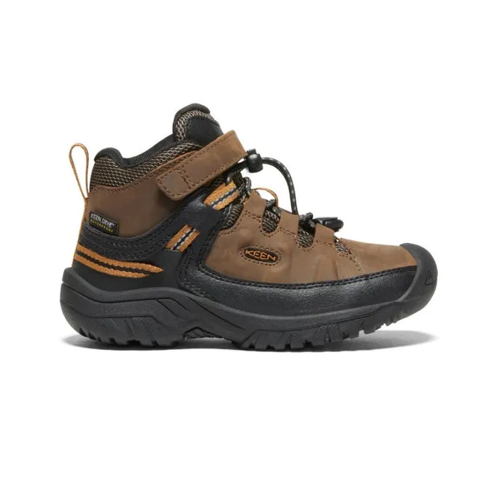 Kids KEEN Boots Little Kids039 Dark Brown Hiking Boots 8211 Targhee Mid WP