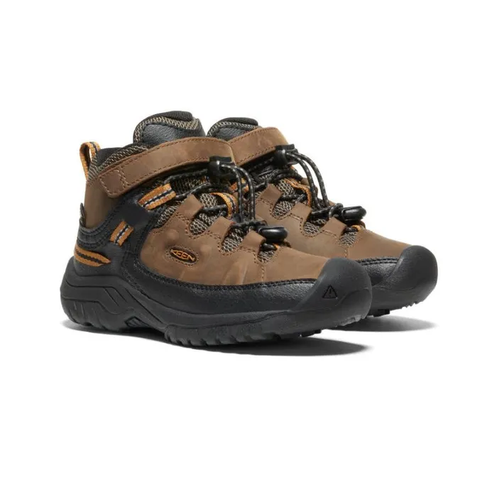Kids KEEN Boots Little Kids039 Dark Brown Hiking Boots 8211 Targhee Mid WP Kids KEEN Boots Little Kids039 Dark Brown Hiking Boots 8211 Targhee Mid WP