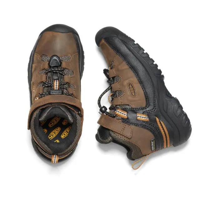Kids KEEN Boots Little Kids039 Dark Brown Hiking Boots 8211 Targhee Mid WP Kids KEEN Boots Little Kids039 Dark Brown Hiking Boots 8211 Targhee Mid WP