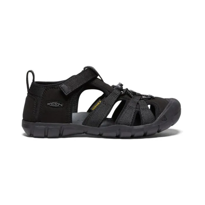 Kids KEEN Online Big Kids039 Black Water Sandals 8211 Seacamp II CNX