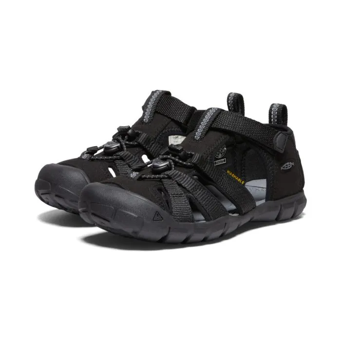 Kids KEEN Online Big Kids039 Black Water Sandals 8211 Seacamp II CNX Kids KEEN Online Big Kids039 Black Water Sandals 8211 Seacamp II CNX