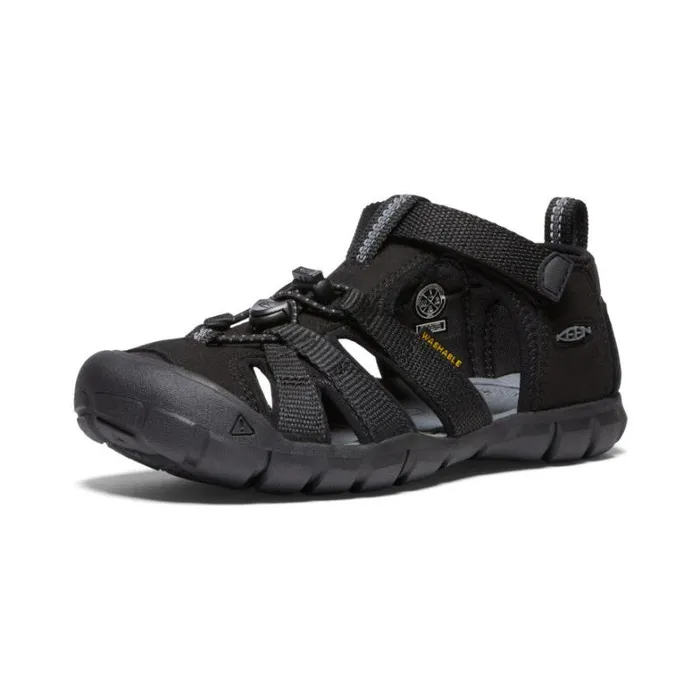 Kids KEEN Online Big Kids039 Black Water Sandals 8211 Seacamp II CNX Kids KEEN Online Big Kids039 Black Water Sandals 8211 Seacamp II CNX