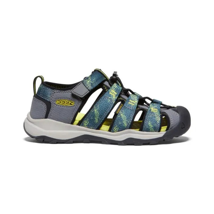 Kids KEEN Online Big Kids039 Green Water Hiking Sandals 8211 Newport Neo H2
