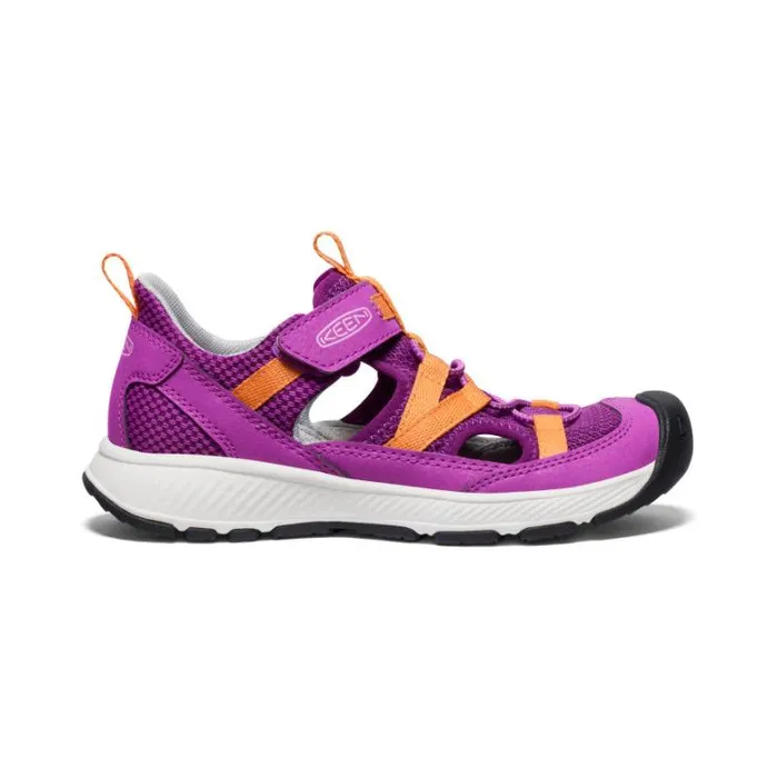 Kids KEEN Online Big Kids039 Motozoa WillowherbTangerine Sandal