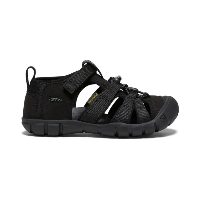 Kids KEEN Online Little Kids039 Black Water Sandals 8211 Seacamp II CNX