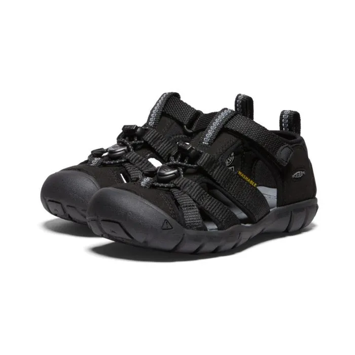 Kids KEEN Online Little Kids039 Black Water Sandals 8211 Seacamp II CNX Kids KEEN Online Little Kids039 Black Water Sandals 8211 Seacamp II CNX