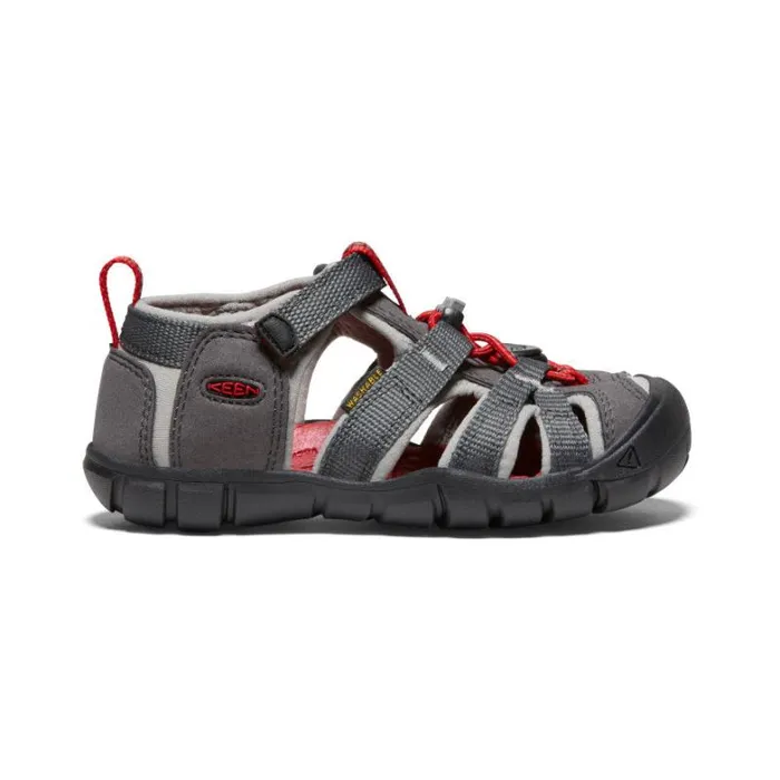 Kids KEEN Online Little Kids039 Grey Water Sandals 8211 Seacamp II CNX