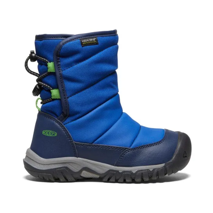 Kids KEEN Online Little Kids039 Puffrider Waterproof Blue Boot