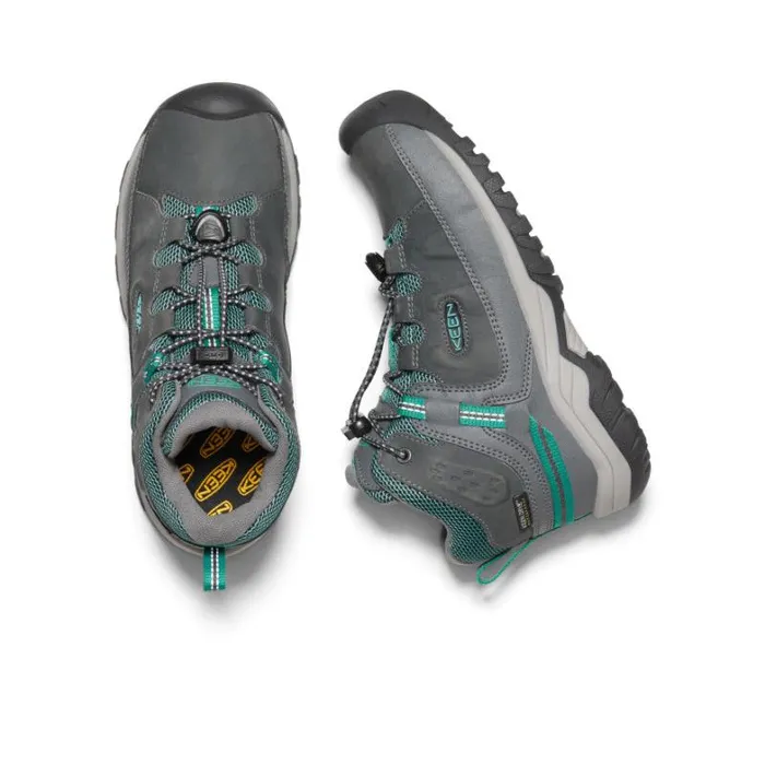 Kids KEEN Playground Big Kids039 Grey Hiking Boots 8211 Targhee Mid WP Kids KEEN Playground Big Kids039 Grey Hiking Boots 8211 Targhee Mid WP
