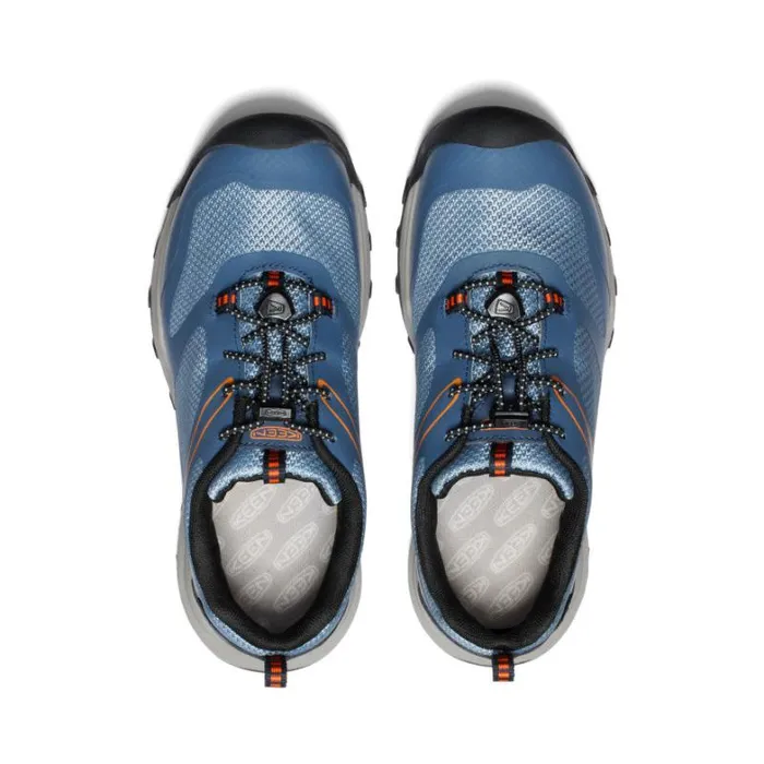 Kids KEEN Playground Big Kids039 Wanduro Low Waterproof Vintage IndigoScarlet Ibis Leather Shoe Kids KEEN Playground Big Kids039 Wanduro Low Waterproof Vintage IndigoScarlet Ibis Leather Shoe