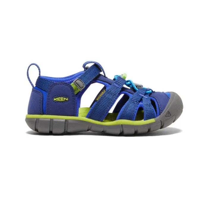 Kids KEEN Playground Little Kids039 Blue Water Sandals 8211 Seacamp II CNX