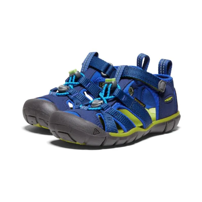 Kids KEEN Playground Little Kids039 Blue Water Sandals 8211 Seacamp II CNX Kids KEEN Playground Little Kids039 Blue Water Sandals 8211 Seacamp II CNX
