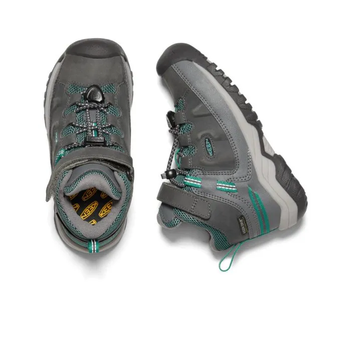 Kids KEEN Playground Little Kids039 Grey Hiking Boots 8211 Targhee Mid WP Kids KEEN Playground Little Kids039 Grey Hiking Boots 8211 Targhee Mid WP