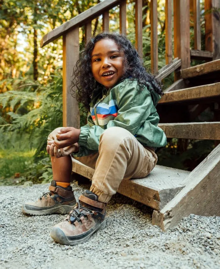 Kids KEEN Playground Little Kids039 Grey Hiking Boots 8211 Targhee Mid WP Kids KEEN Playground Little Kids039 Grey Hiking Boots 8211 Targhee Mid WP