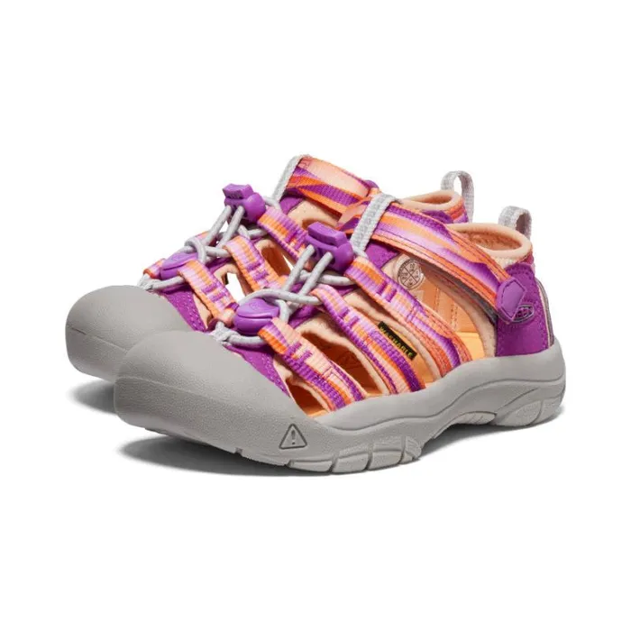 Kids KEEN Playground Little Kids039 Newport H2 WillowherbTangerine Sandal