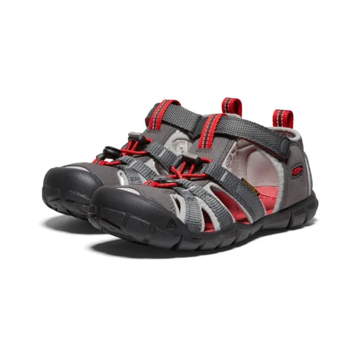 Kids KEEN Sandals Big Kids039 Grey Water Sandals 8211 Seacamp II CNX Kids KEEN Sandals Big Kids039 Grey Water Sandals 8211 Seacamp II CNX