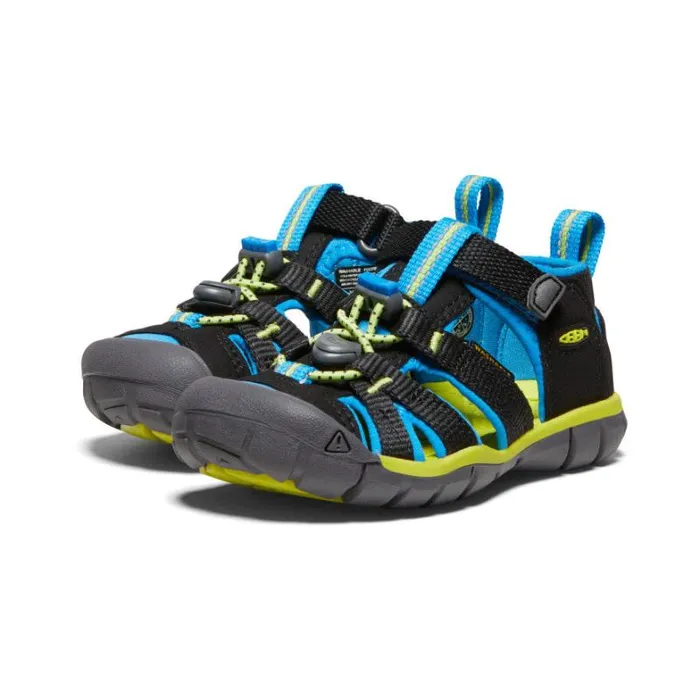 Kids KEEN Water Little Kids039 Black Water Sandals 8211 Seacamp II CNX Kids KEEN Water Little Kids039 Black Water Sandals 8211 Seacamp II CNX