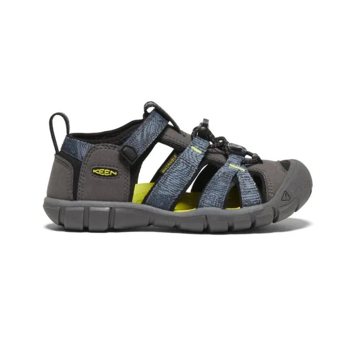 Kids KEEN Water Little Kids039 Grey Water Sandals 8211 Seacamp II CNX